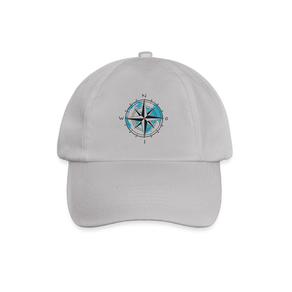 Baseballkappe - Kompass - Grau