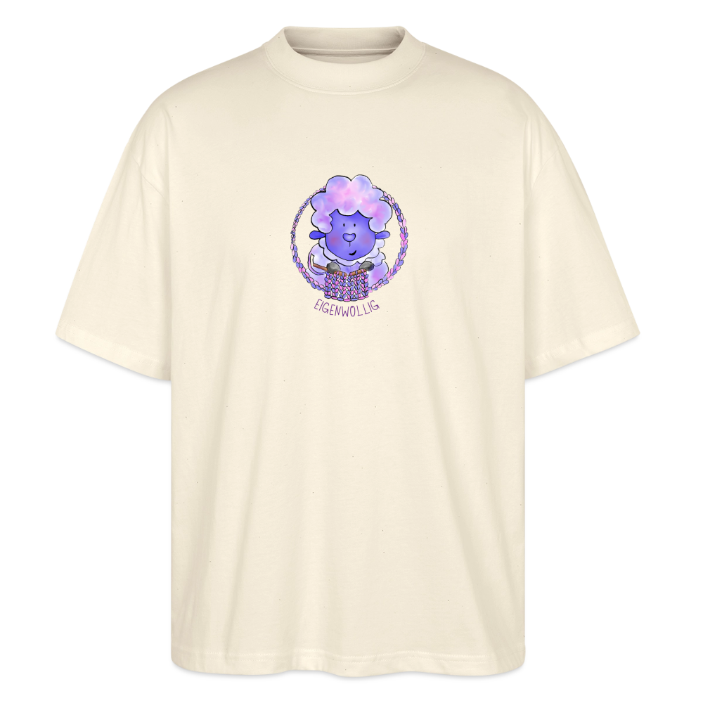 Unisex Oversized Bio T-Shirt - Eigenwollig - Natur