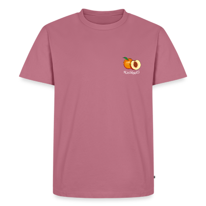 Herren Premium Bio T-Shirt - Plüschappel (weiss) - Mauve