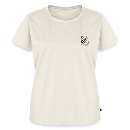 Damen Premium Bio T-Shirt - Plüschmoors - Naturweiß