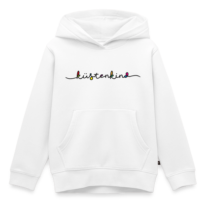 Kinder/Teenager Premium Hoodie "Küstenkind" - Weiß