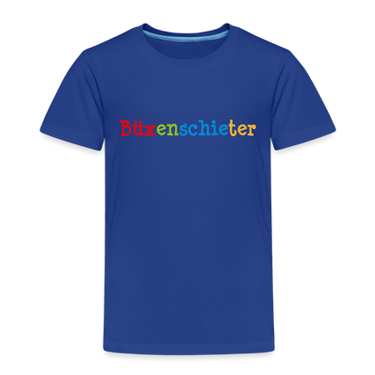 Kinder Premium T-Shirt - Büxenschieter - Königsblau