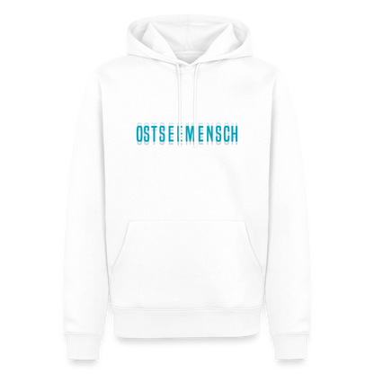 Ostseemensch - Herren Premium Hoodie - Weiß