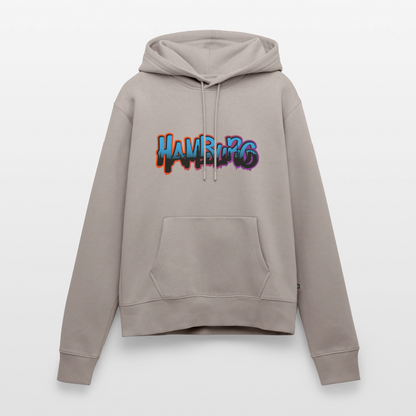 Damen Premium Hoodie - Hamburg - Taupe