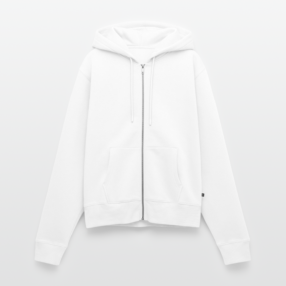 Ebbe - Damen Premium Kapuzenjacke - Weiß