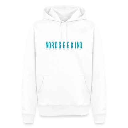 Nordseekind Herren Premium Hoodie - Weiß