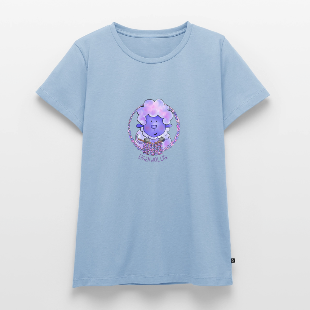 Frauen Premium T-Shirt - Eigenwollig - Hellblau