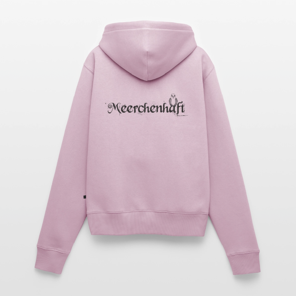Meerchenhaft Damen Premium Kapuzenjacke im nordischen Stil - Altrosa