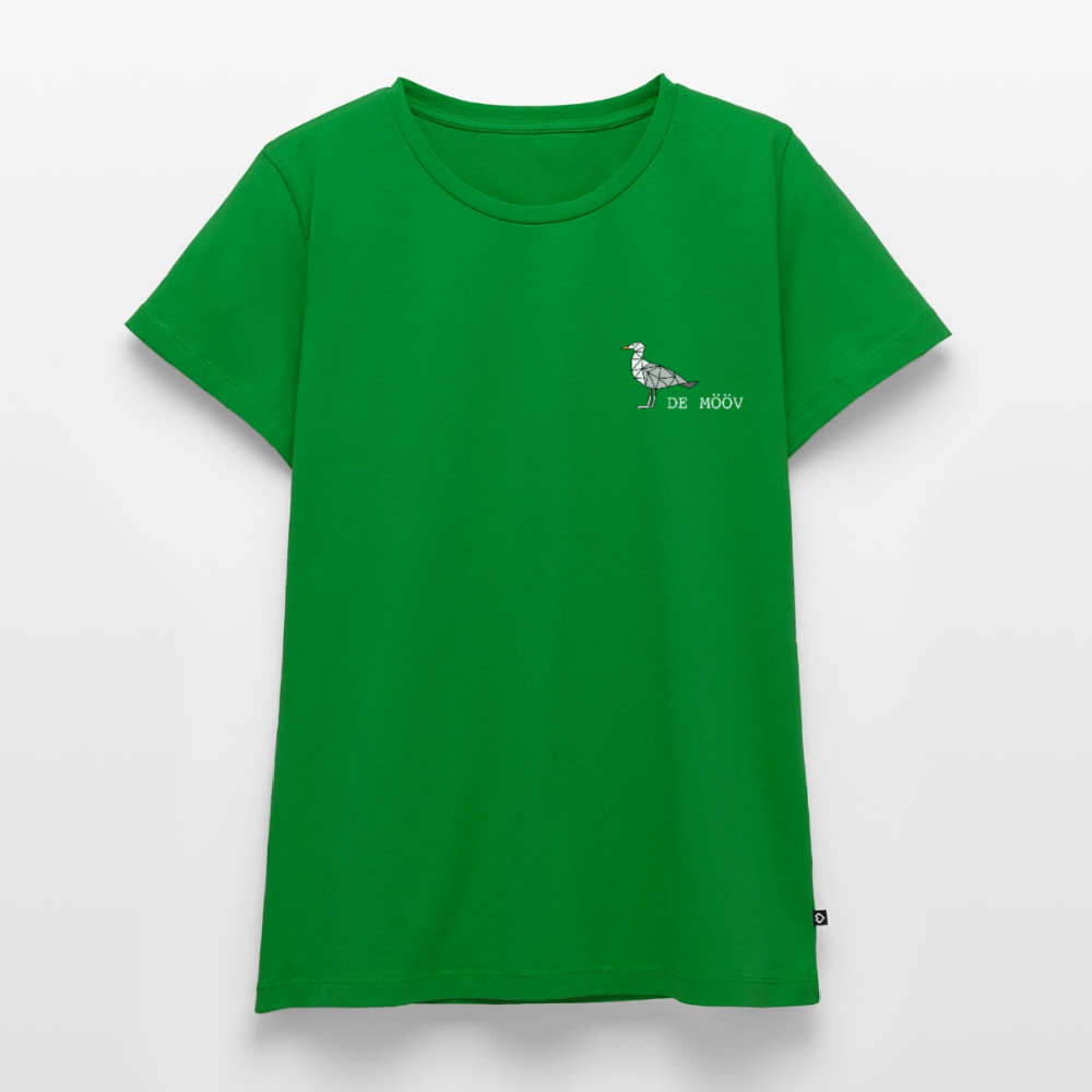 Damen Premium Bio T-Shirt - de Mööv (weiss) - Grün