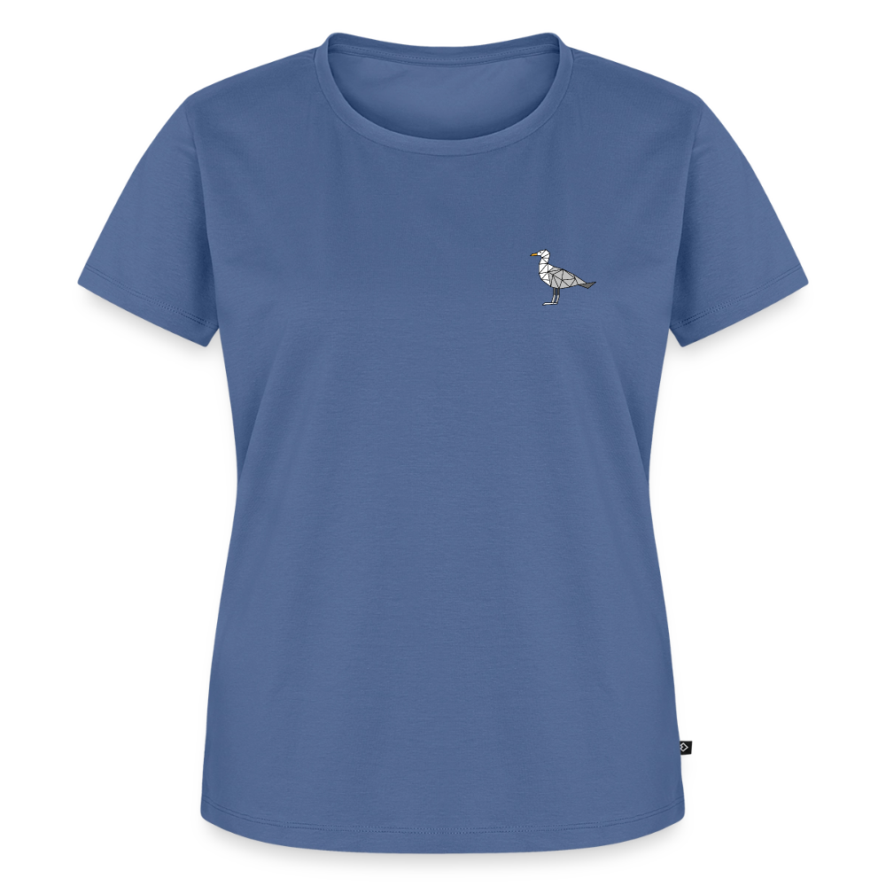 Möwe - Damen Premium Bio T-Shirt - Taubenblau