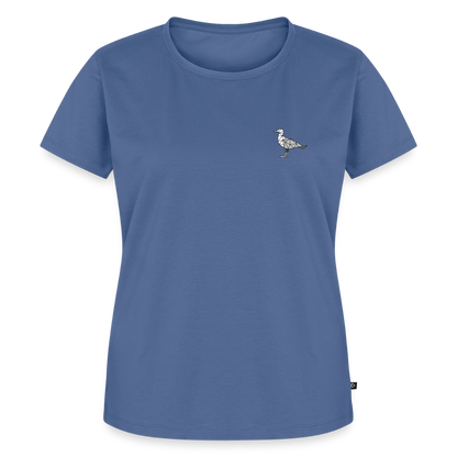Möwe - Damen Premium Bio T-Shirt - Taubenblau