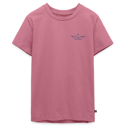 Teenager Premium T-Shirt - Origami Boot - Mauve
