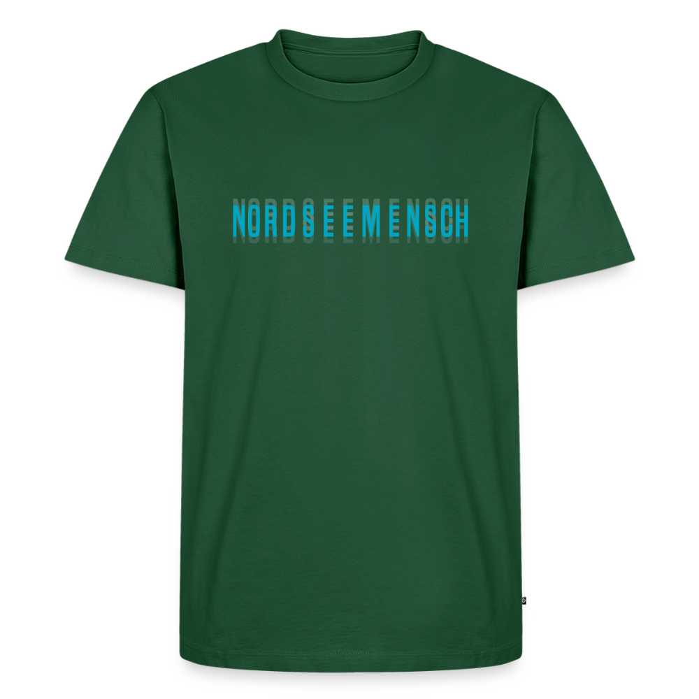 Nordseemensch - Herren Premium T-Shirt - Flaschengrün