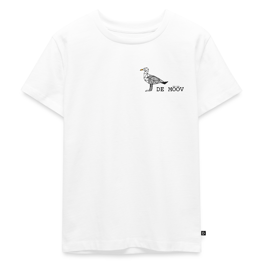 Kinder Premium T-Shirt - de Mööv - Weiß