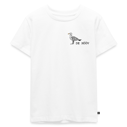 Kinder Premium T-Shirt - de Mööv - Weiß