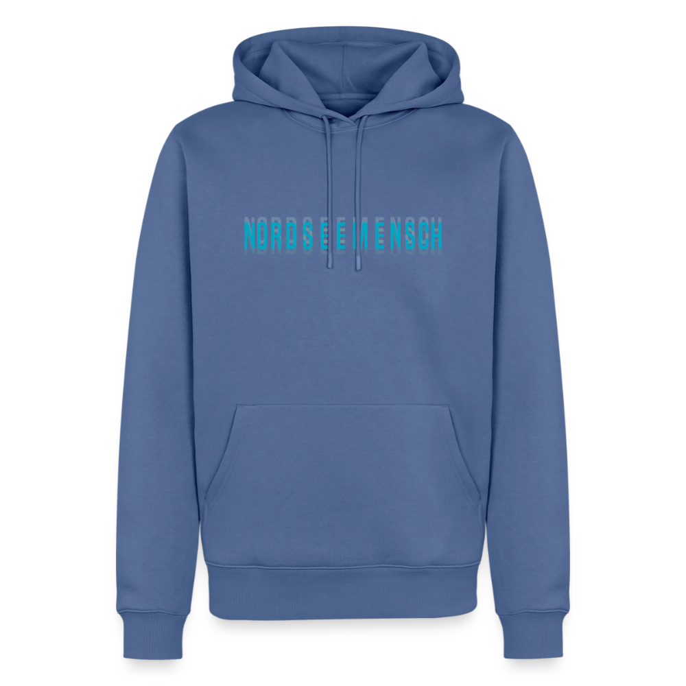 Nordseemensch - Herren Premium Hoodie - Taubenblau