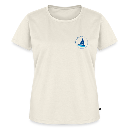 Küstenkurs - Damen Premium Bio T-Shirt - Naturweiß