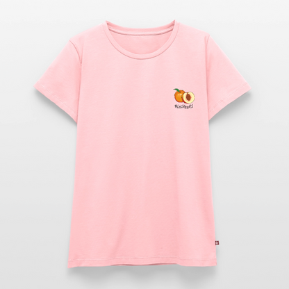Damen Premium Bio T-Shirt - Plüschappel - Rosa
