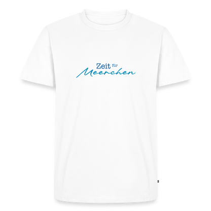 Herren Premium T-Shirt - Zeit für Meerchen - Weiß