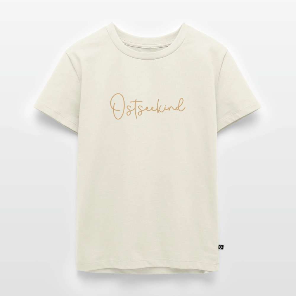 Kinder Premium T-Shirt "Ostseekind" - Naturweiß