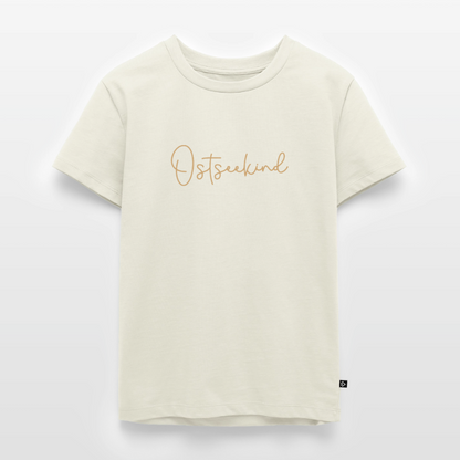 Kinder Premium T-Shirt "Ostseekind" - Naturweiß