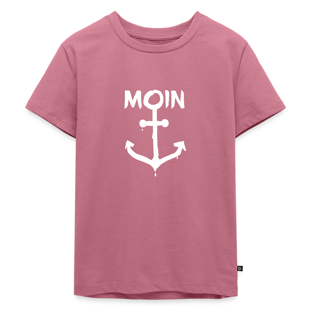 Kinder Premium T-Shirt - Moin Anker (weiss) - Mauve