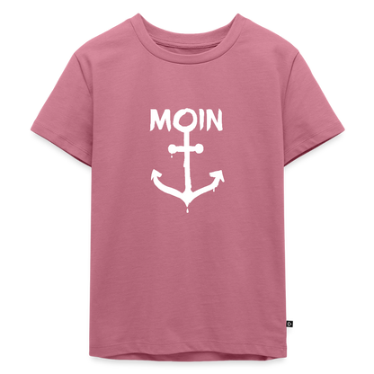 Kinder Premium T-Shirt - Moin Anker (weiss) - Mauve