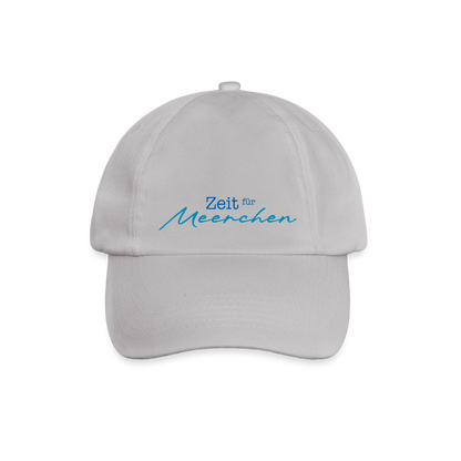 Baseballkappe - Zeit für Meerchen - Grau
