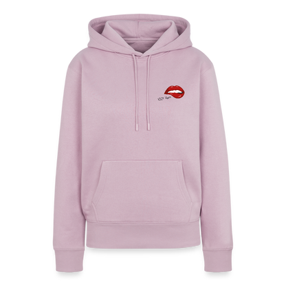 Damen Premium Hoodie - Sööt Lippen - Altrosa