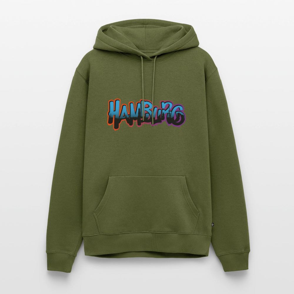 Herren Premium Hoodie - Hamburg - Khaki