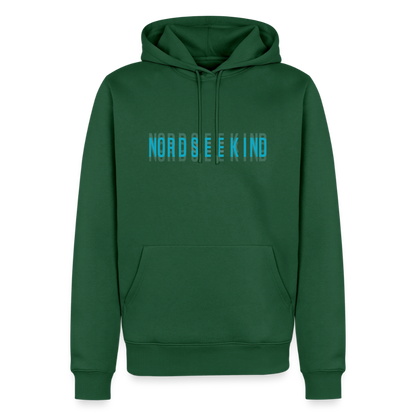 Nordseekind Herren Premium Hoodie - Flaschengrün