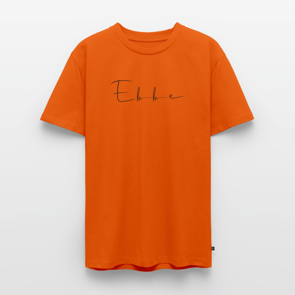 Ebbe - Herren Premium Bio T-Shirt - Orange 