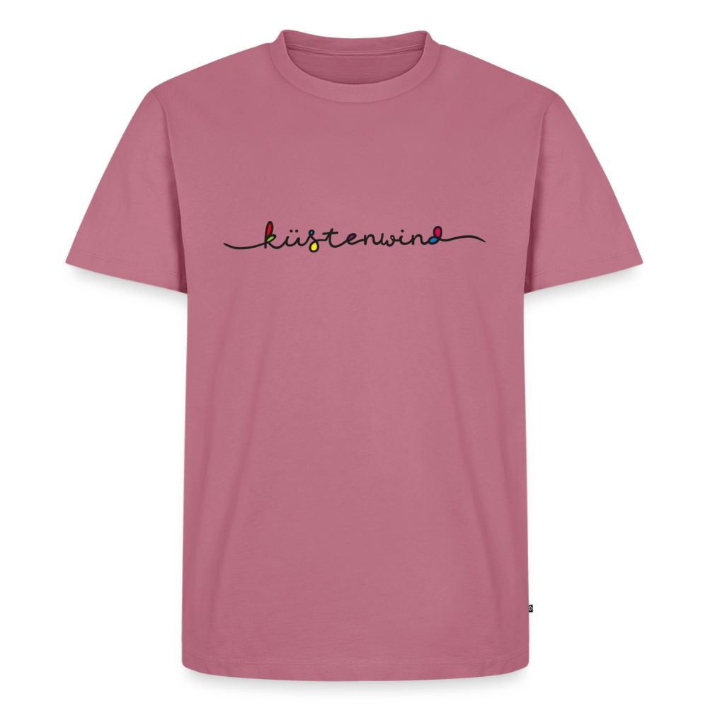Küstenwind - Herren Premium Bio T-Shirt - Mauve