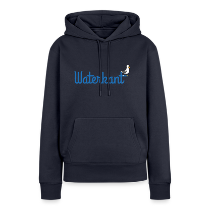 Damen Premium Hoodie - Waterkant - Navy