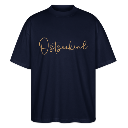 Unisex Oversize Bio-T-Shirt - Ostseekind - Navy