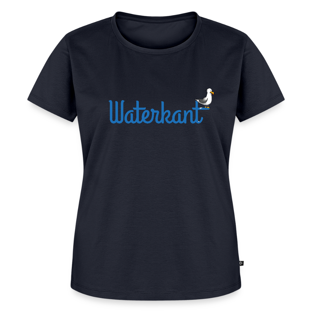 Damen Premium Bio T-Shirt - Waterkant - Navy