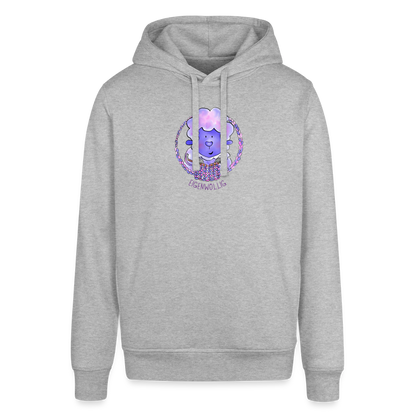 Unisex Bio-Hoodie - Eigenwollig - Grau meliert