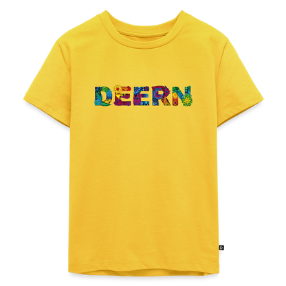 Kinder Premium T-Shirt - Deern - Gelb
