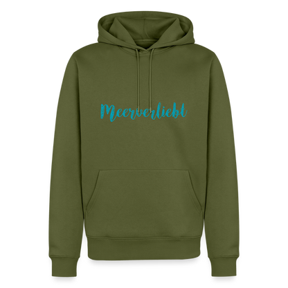 Herren Premium Hoodie - Meeverliebt - Khaki