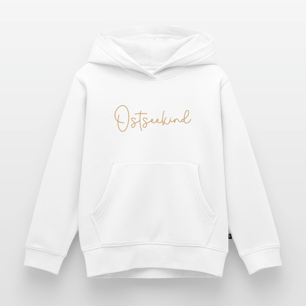 Kinder/Teenager Premium Hoodie "Ostseekind - Weiß