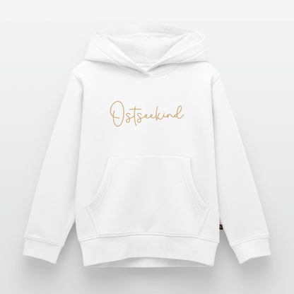 Kinder/Teenager Premium Hoodie "Ostseekind - Weiß