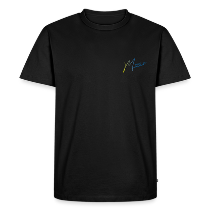 Herren Premium Bio T-Shirt - Meer - Schwarz