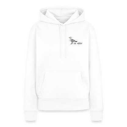 Damen Premium Hoodie - de Mööv - Weiß