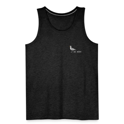 Männer Premium Tank Top - de Mööv (weiss) - Anthrazit