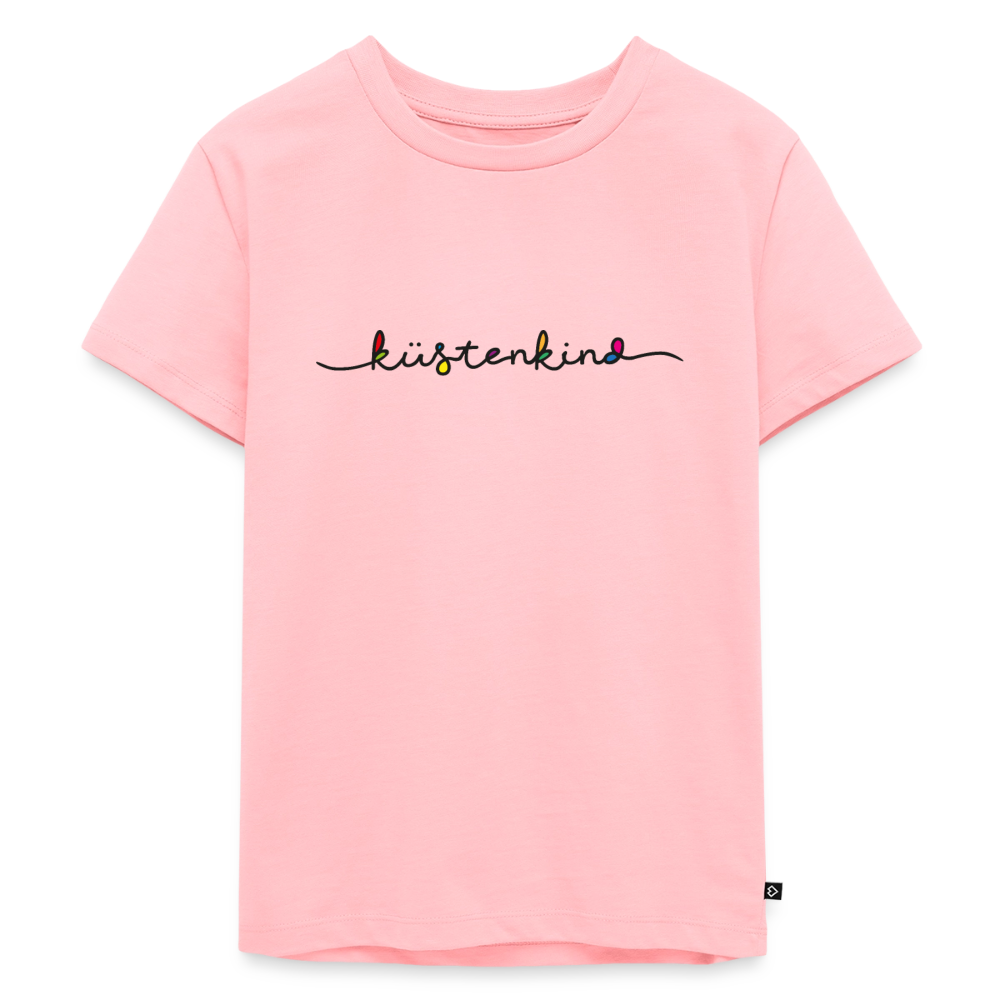 Kinder Premium T-Shirt "Küstenkind" - Rosa