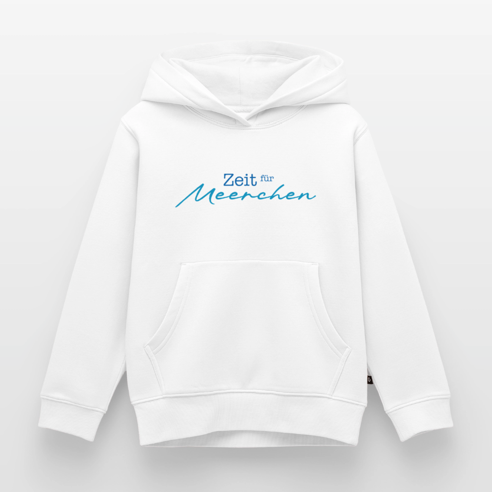 Kinder/Teenager Premium Hoodie "Zeit für Meerchen" - Weiß