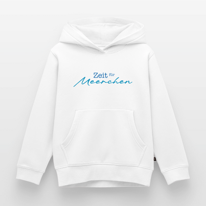 Kinder/Teenager Premium Hoodie "Zeit für Meerchen" - Weiß