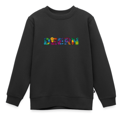 Kinder Premium Pullover - Deern - Schwarz