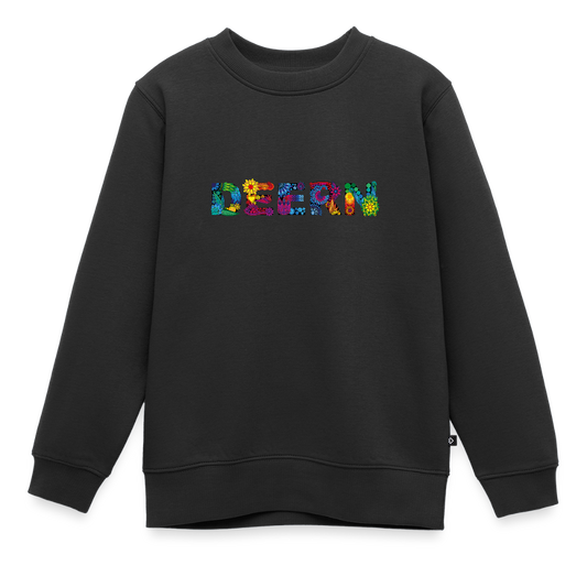 Kinder Premium Pullover - Deern - Schwarz