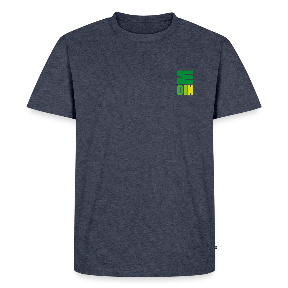 Herren Premium Bio T-Shirt - Moin - Jeansblau 